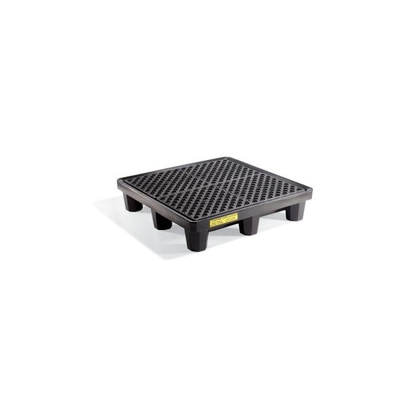 Pig PIG Economy 4-Drum Poly Spill Containment Pallet Without Drain 52.6" L x 52.6" W x 12" H PAK606-WOD - main